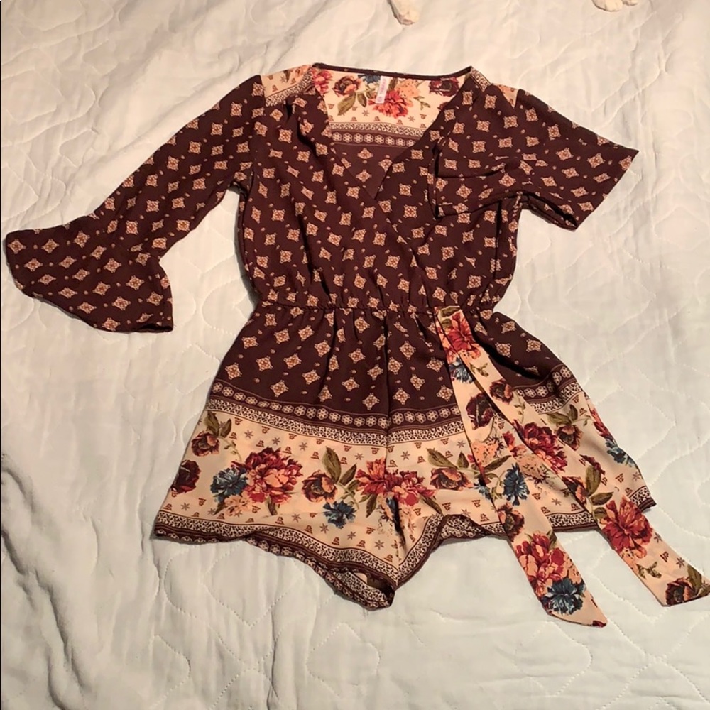 Floral romper